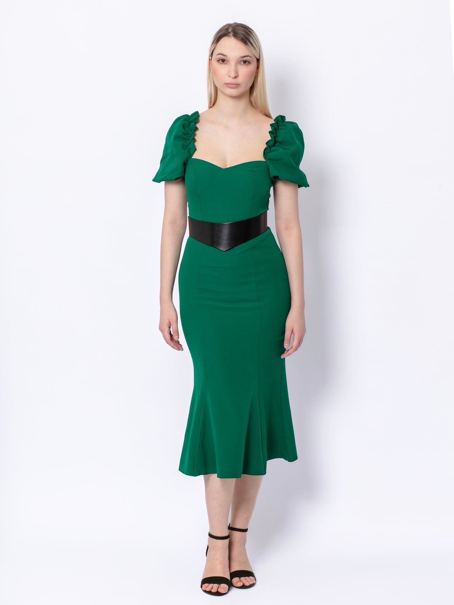 Slim Vixen Leather Belt