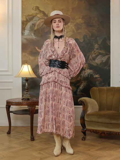 Statement wide black leather belt for women, designed with rectangular cutouts.